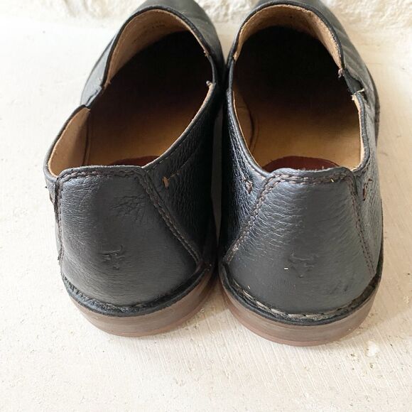 Trask Slip On Leather Loafers Model‎ 30 1075 Men’s Size 11 Black Vibram Casual main image 10